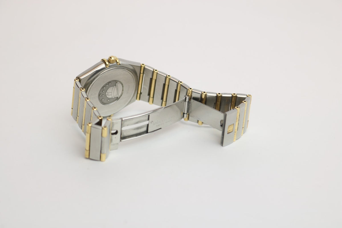 Omega Constellation Quartz Ambanduhr Herren - 396/1532 Stahl/gold
