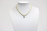 WEMPE Solitär-Brillant ca. 0,50ct - 750 Gelbgold mit Diamantanhänger - ca. 44 cm
