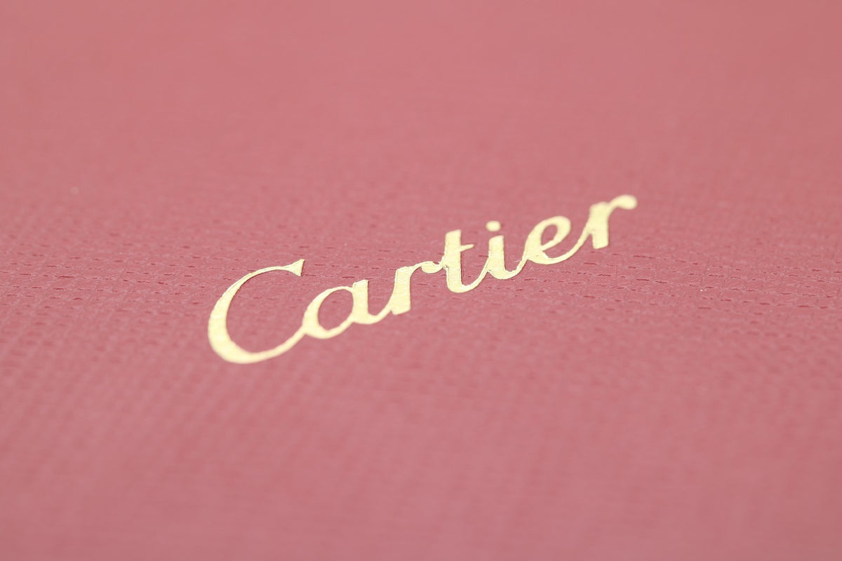 Cartier Diamant Solitär Ring - 750 Gold - Rg. ∅ 49 - + Box und Papieren0,80ct
