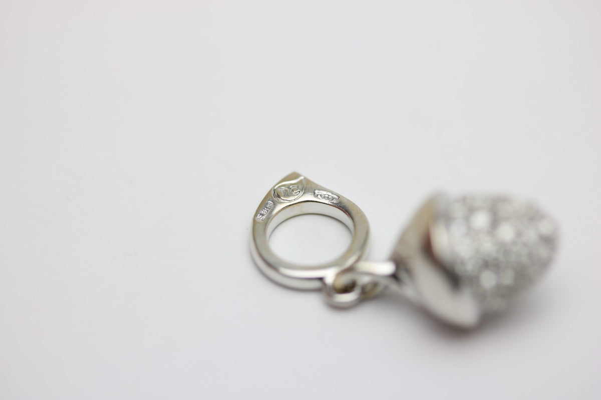 TAMARA COMOLLI MIKADO Flamenco Pavé 18K Weissgold Diamant Brillant-Schliff